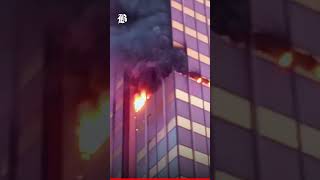 Fire Engulfs Casablanca Mall Damages Offices and Call Center [upl. by Ugo]