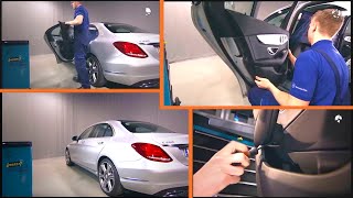 The Quick and Easy Way to Remove the Rear Door Lining on a MercedesBenz W205 W213 W253 [upl. by Gilburt]