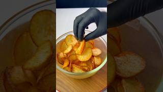 Crunchy Cassava Chips Recipe Easy Tapioca Snack ASMR shorts [upl. by Westbrook112]