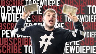 I GAVE PewDiePie 1 MILLION SUBSCRIBERS [upl. by Kester]