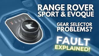 Range Rover Sport and Evoque gear selector problem – FIXED [upl. by Crofoot]