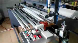 Gauze Bandage Rolling amp Rewinding Machine [upl. by Hennessey]