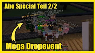 Die Totale eskalation Mega Dropevent abo Special 22  minecraft Citybuild [upl. by Ogu]