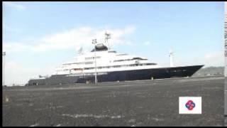 Octopus Superyacht docks in Subic Bay [upl. by Enak859]