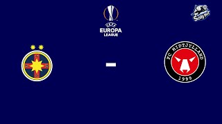 FCSB Vs Midtjylland EUROPA LEAGUE  FAZA LIGII  RUNDA 4 [upl. by Aleunamme]