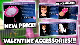 2020 ELEGANT PARASOL PRICE CHANGE  FIRST LOOK AT THE NEW VALENTINES ACCESSORIES BY OCEANORBS [upl. by Frank]