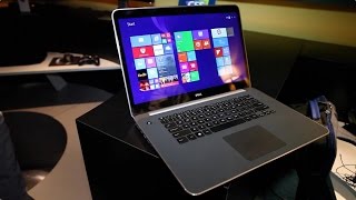 Dell XPS 15 with 4K Ultra HD handson from CES 2015 [upl. by Aneehsak]