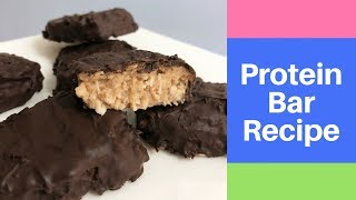 Homemade Protein Bar Recipe No Bake 🍫 [upl. by France383]