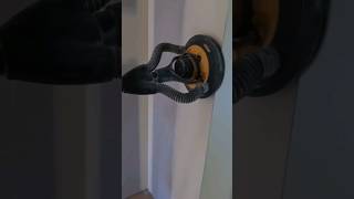 Mirka drywall sander is light and dustfree diy drywall mirka [upl. by Ainessej]