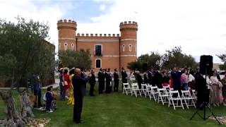 Suelta de globos de helio para boda Monte la Reina Zamora [upl. by Mcclary642]