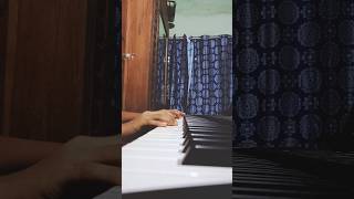 Pirates of the Caribbean theme song piano 🎹 cover with chordsshorts The key of music [upl. by Galer]