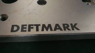 50W Raycus Fiber Laser Engraving Machine from Deftmark™ [upl. by Aip508]