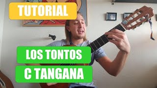 CÓMO TOCAR LOS TONTOS en GUITARRA  Tutorial con ACORDES  C Tangana y Kiko Veneno [upl. by Goldy604]