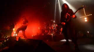 Acherontas  Blood current illumination live Lyon 28092013 [upl. by Nafis230]