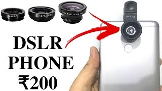 Smartphone Lense Kit  DSLR Smartphone  2017  Hindi [upl. by Orlantha887]