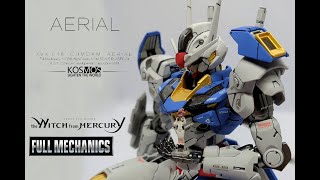 Full Mechanics FM 1100 Gundam Aerial KOSMOS LED set  zohmusic5 [upl. by Aleciram]