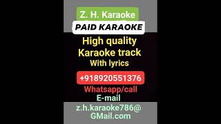 bhaware ne khilaya phool karaoke prem rog suresh wadekar amp lata mangeshkar [upl. by Annirac]