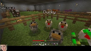 Stoneblock 2 Bedrock  Ep 12 Were Back With Chickens [upl. by Abbub]