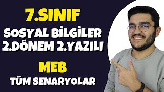 7Sınıf Sosyal Bilgiler 2Dönem 2Yazılı [upl. by Ardin378]