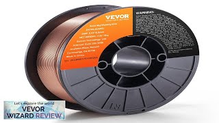 VEVOR Solid MIG Welding Wire ER70S6 003inch 11LBS Mild Steel MIG Welding Review [upl. by Pier]