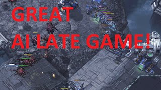 GREAT BOT LATE GAME  PhantomBot vs Ketroc  SC2 AI [upl. by Airtened]