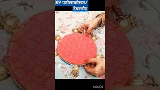 DIY🪔diwali table decor idea from wastecardboard diy diwali shorts craft howto [upl. by Llenrrad]