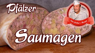 Pfälzer Saumagen selber machen  Opa Jochens Rezept [upl. by Ahsertal532]