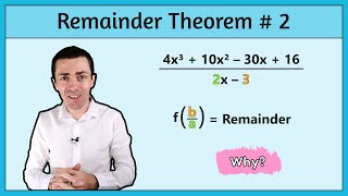 The Remainder Theorem of Polynomials Part 2 axb Divisors [upl. by Ojeitak]