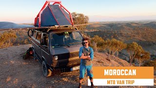 Mountain Bike VanLife In Morocco [upl. by Elberfeld711]