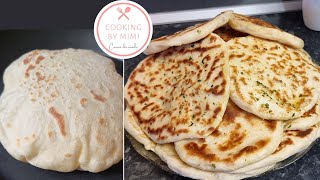 Recette du Cheese Naan pain indien au fromage😋 [upl. by Haimirej]