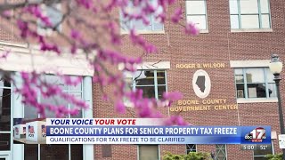 Boone County Commission to craft senior property tax relief after voter approval [upl. by Ellenwad]