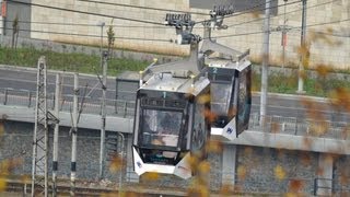 Ústí nad Labem Aussig an der Elbe SeilbahnLanová dráha VětrušeFerdinandshöhe BMF [upl. by Saiff]