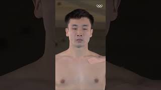 Cao Yuan took gold for the People’s Republic of China in the men’s 10m platform 🥇 Paris2024 [upl. by Danczyk]