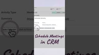 Scheduling meetings in CRM with Odoo Calendar 📅 [upl. by Xyla422]