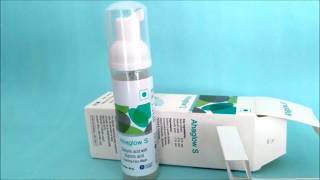 Hindi Review Of Ahaglow S Facewash For Acne  ClickOnCare [upl. by Nedgo]