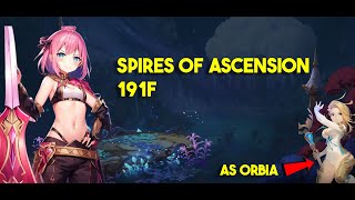 Spires of Ascension 191F Orbia  Summoners War Chronicles [upl. by Silloc]