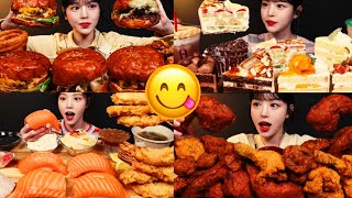 BOKI EATING VARIOUS FOOD  EAT WITH BOKI MUKBANG COMPILATION [upl. by Alyak317]