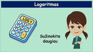 Skaičiaus logaritmas  Matematika  MatematikosGURU [upl. by Kalk]