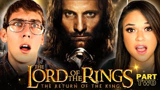 Part 2 We SOBBED Watching The Lord of the Rings Return of the King 2003 Movie Reaction [upl. by Madonia]