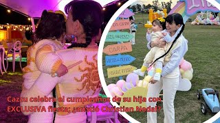 Cazzu celebra el cumpleaños de su hija con EXCLUSIVA fiesta ¿asistió Christian Nodal [upl. by Nidia]