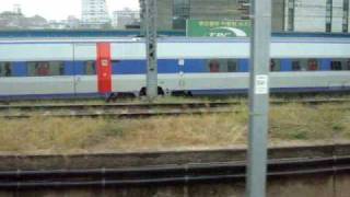 KTX Train From Seoul Subway 서울 [upl. by Qifar441]