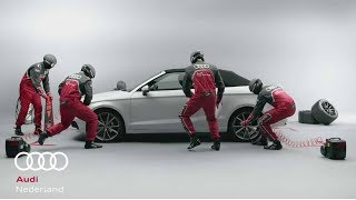 Audi Service  Bandenspanning controleren [upl. by Enidanreb]