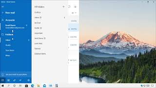 How to add email accounts to Windows Mail [upl. by Brenton237]