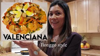 How To Cook Valenciana or Filipino Paella  Ilonggo Style  Roselyn Gabayeron [upl. by Dari67]