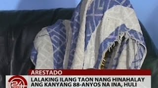 Lalaking ilang taon nang hinahalay ang kanyang 88anyos na ina huli [upl. by Aryad]