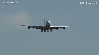 Plane Spotting  Dulles International Airport  1R Arrivals  April 22 2022 [upl. by Lorna217]