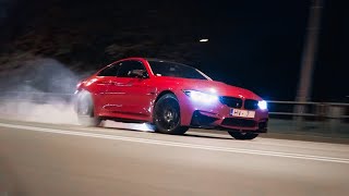 M4 F82 Illegal Street Drifting  4K [upl. by Arvad]