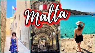 MALTA VLOG 🇲🇹 Travel Guide Things To Do Tips Valletta Mdina Blue Lagoon Gozo Comino 3 Cities [upl. by Eshelman538]