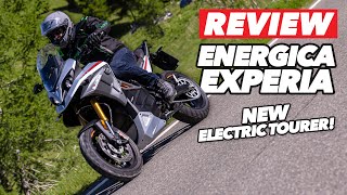 Energica Experia 2022 Review  Electric touring motorcycle [upl. by Naeruat]