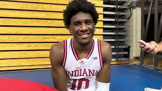 Kaleb Banks – 2023 Indiana Basketball Media Day [upl. by Elijah229]